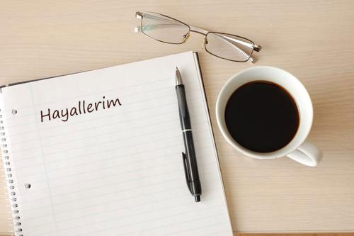 hayalerinizi yazın. yazacağınız hayal listeniz geleceğinizin şekillenmesinde önemli bir rol oynayacak.